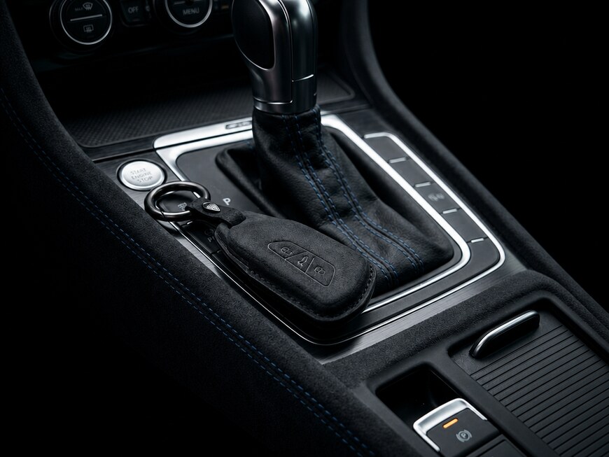 key with gearstick