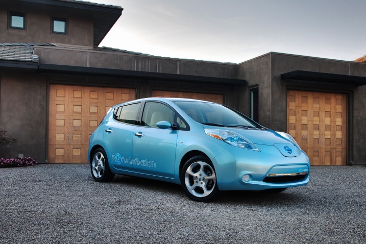Nissa Leaf Electric Vehicle