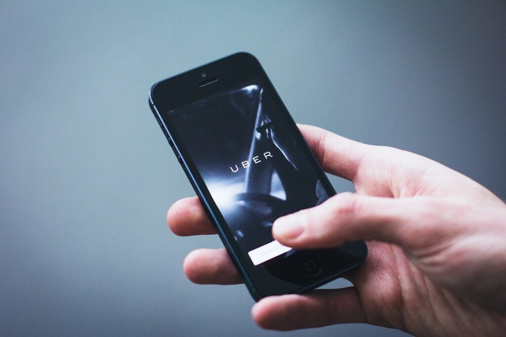 Is use for ridesharing apps allowed?